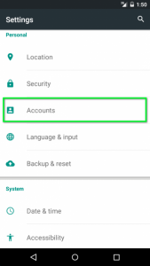 android email setup office 365